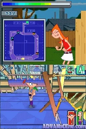 Phineas and Ferb (USA) (Rev 1) screen shot game playing